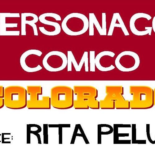 Il personaggio comico con Rita Pelusio