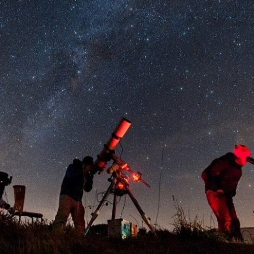 Una serata di osservazione astronomica a Leno