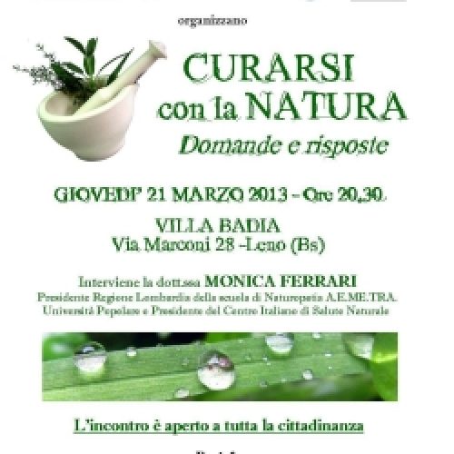 Curarsi con la natura